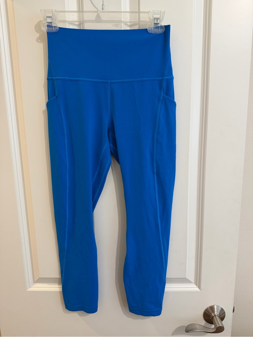 Lululemon blue leggings, size 6
